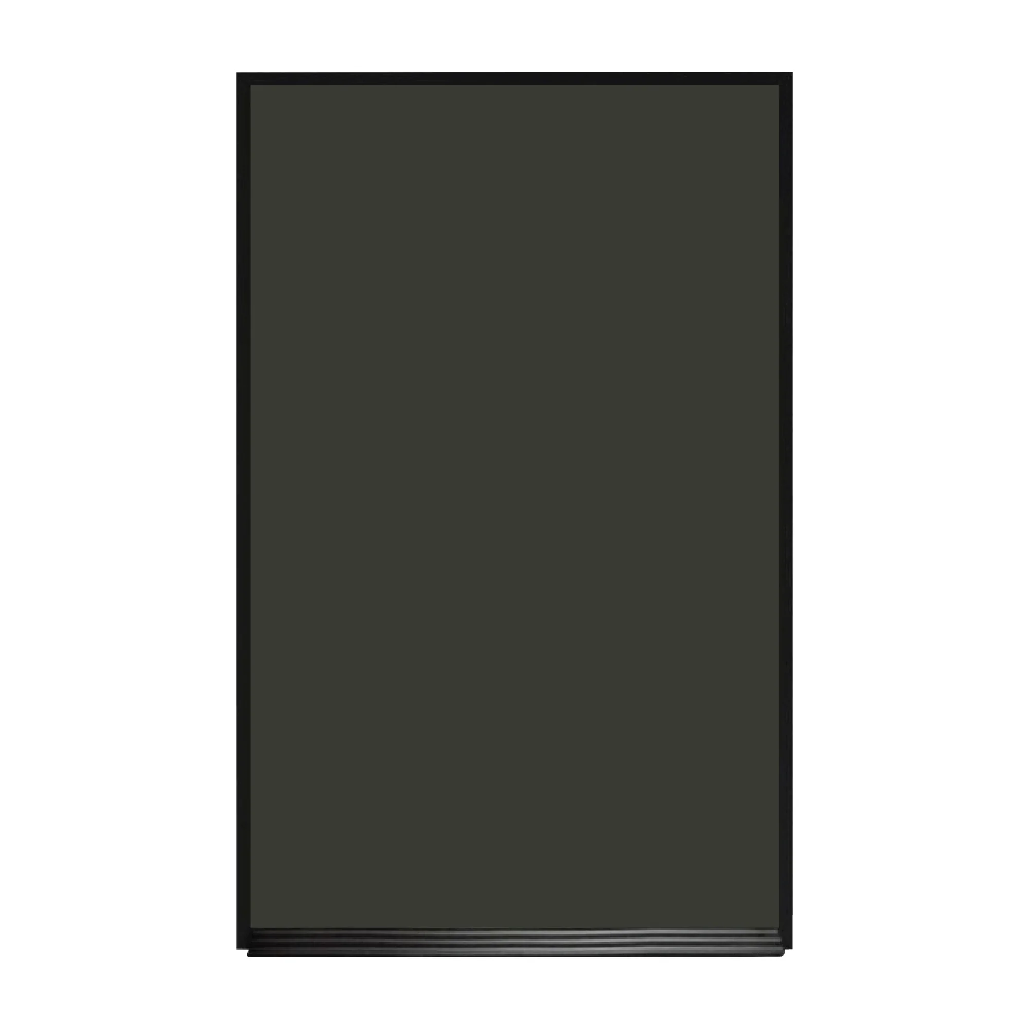 Ebony Aluminum Frame | Portrait Black Ceramic Steel Chalkboard - Image 6