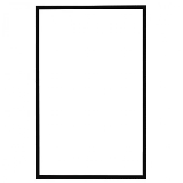 Ebony Aluminum Frame | Portrait Ceramic Steel Whiteboard - Image 7