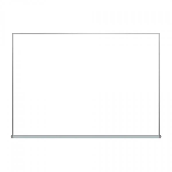 Satin Aluminum Frame | Box Tray Whiteboard - Image 5